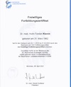 Freiwilliges FortbiIdungszertifikat der Bayerischen Landesärztekammer